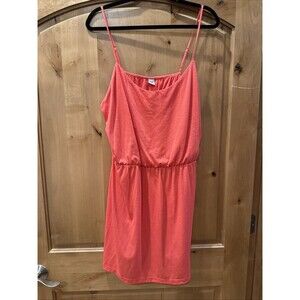 Old Navy Coral Short Maxi Dress With Adjustable Straps, Size xL